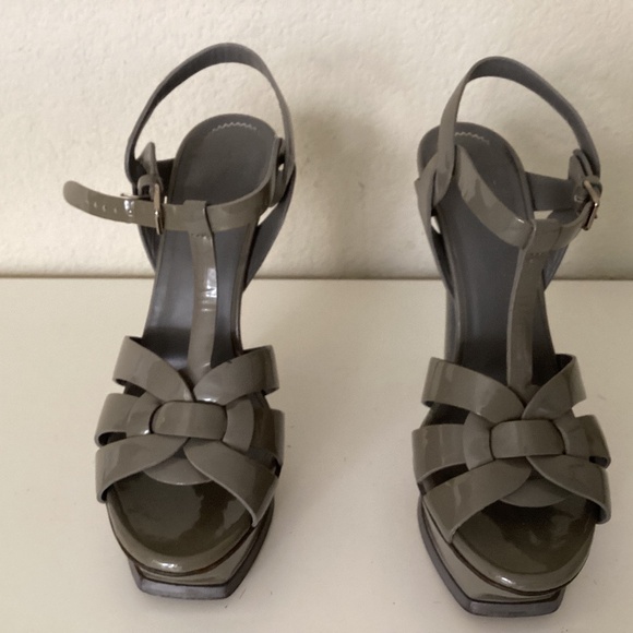 YSL TRIBUTE SANDALS  HEELS - Picture 1 of 6
